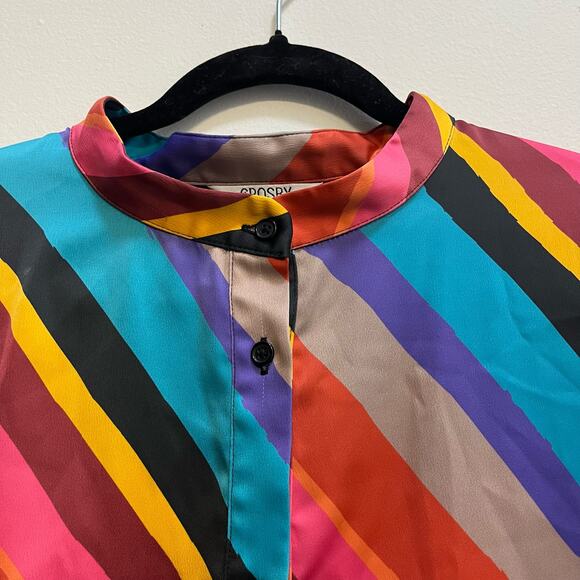 Crosby Mollie Burch rainbow top size Medium - Picture 4 of 5